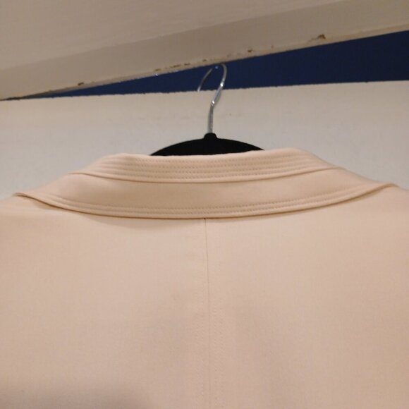 Russell Kemp Butter Yellow Soft & Stylish One Button Blazer Machine Wash&Dry Sz8 - Picture 8 of 10